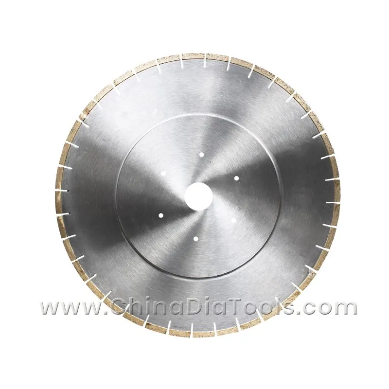 Lárétt skorið demantsagarblað